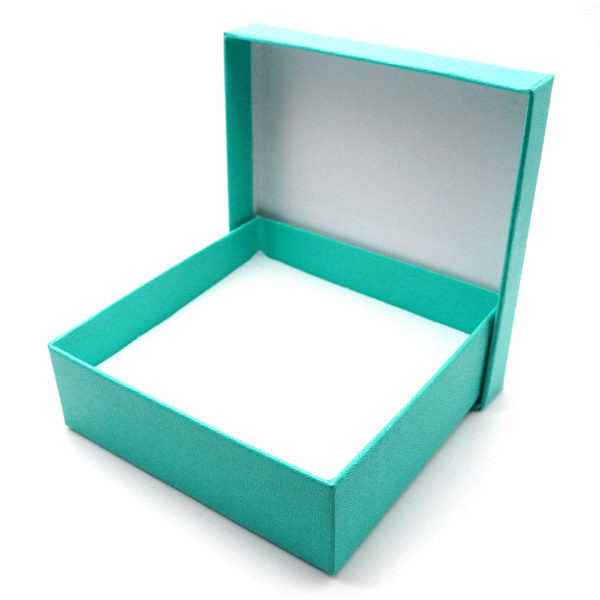 Бирюзовая подарочная коробка для браслетов