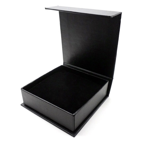 Черная подарочная коробка для браслетов