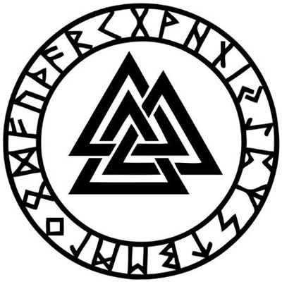 Магический символ Валькнут Валькнут