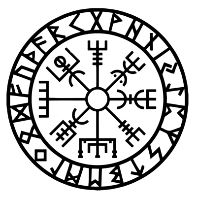 Рунический компас Вегвизир Вегвизир